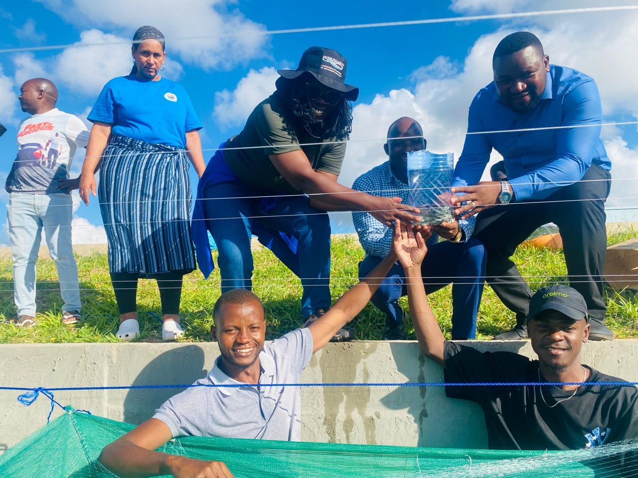 ISPQ dá início ao povoamento dos tanques piscícolas